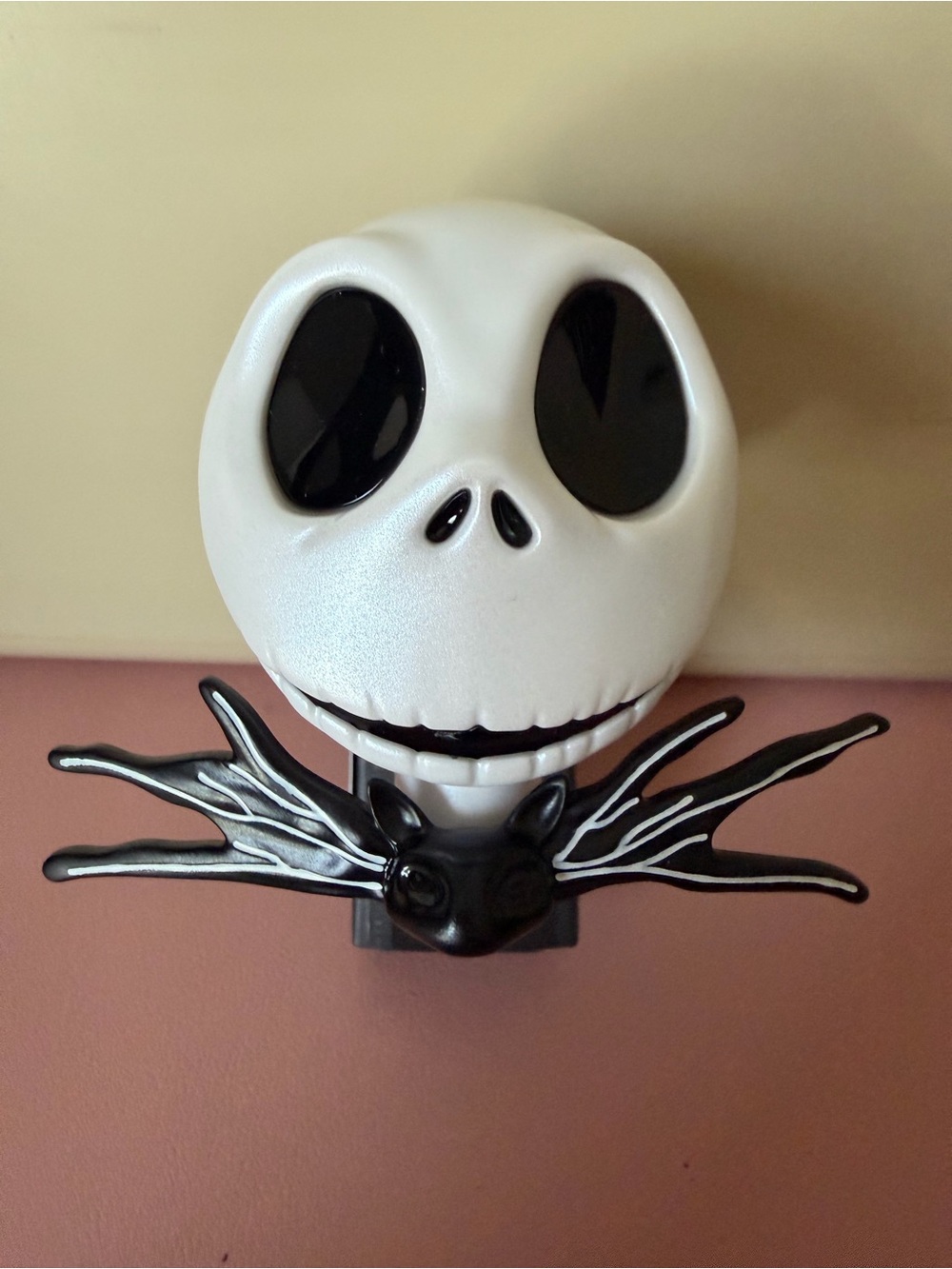 Bath & Body collab Jack Skeleton Scent Control Nightlight Wallflower Plug
